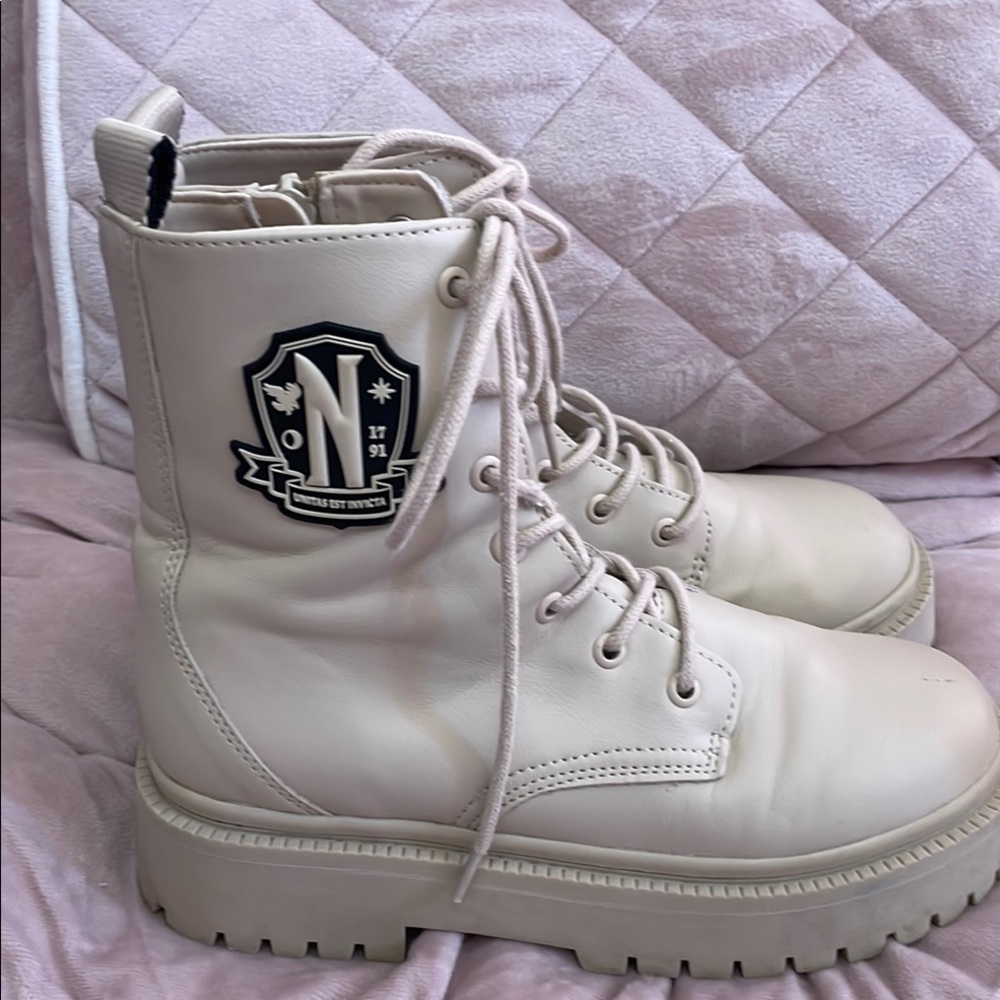 Wednesday Themed Zara Kids Boots